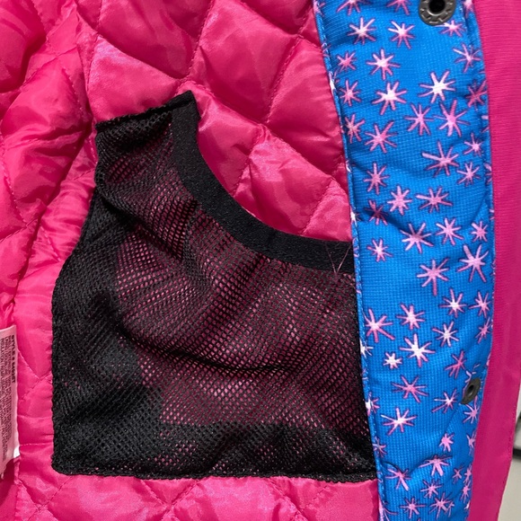 Arctic Blue Star Girls Ski Coat 5T - Picture 3 of 4